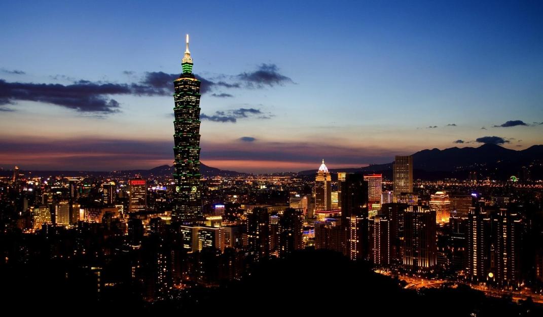 Taipei at night